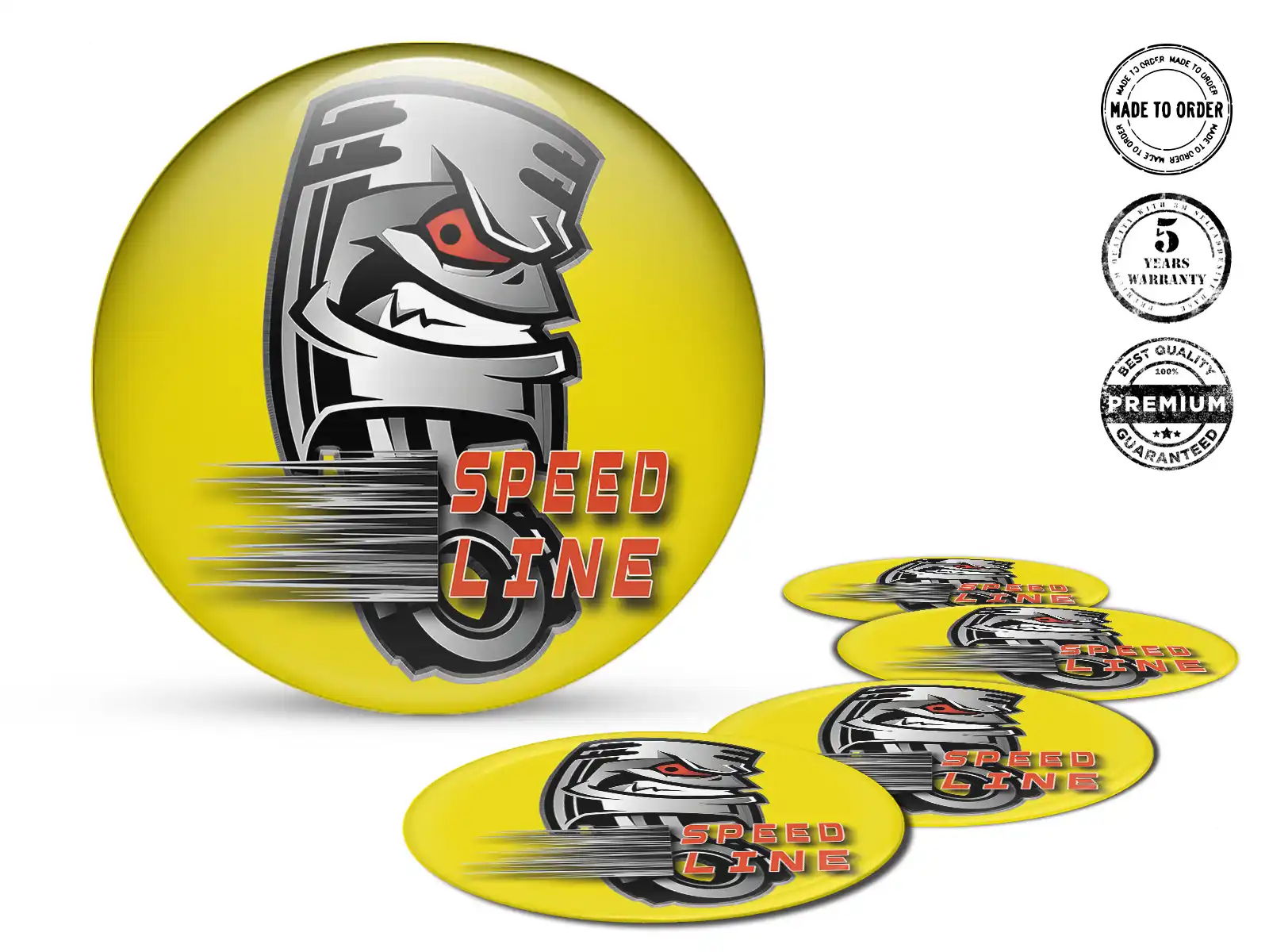 Adesivi Cupola Custom Radiant Racing Velocity
